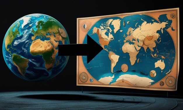 Todos (sí, TODOS) los mapas planos de la Tierra están mal